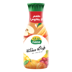 نكتار الفواكة المشكلة بدون سكر