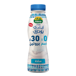 شراب زبادي يوناني سادة 0% دسم